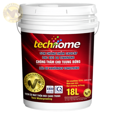 Sơn trang trí ngoại thất Techhome - 18L